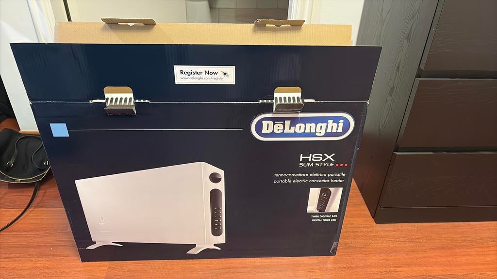 Delonghi hsx slim style convecter, Ophalen, Gebruikt