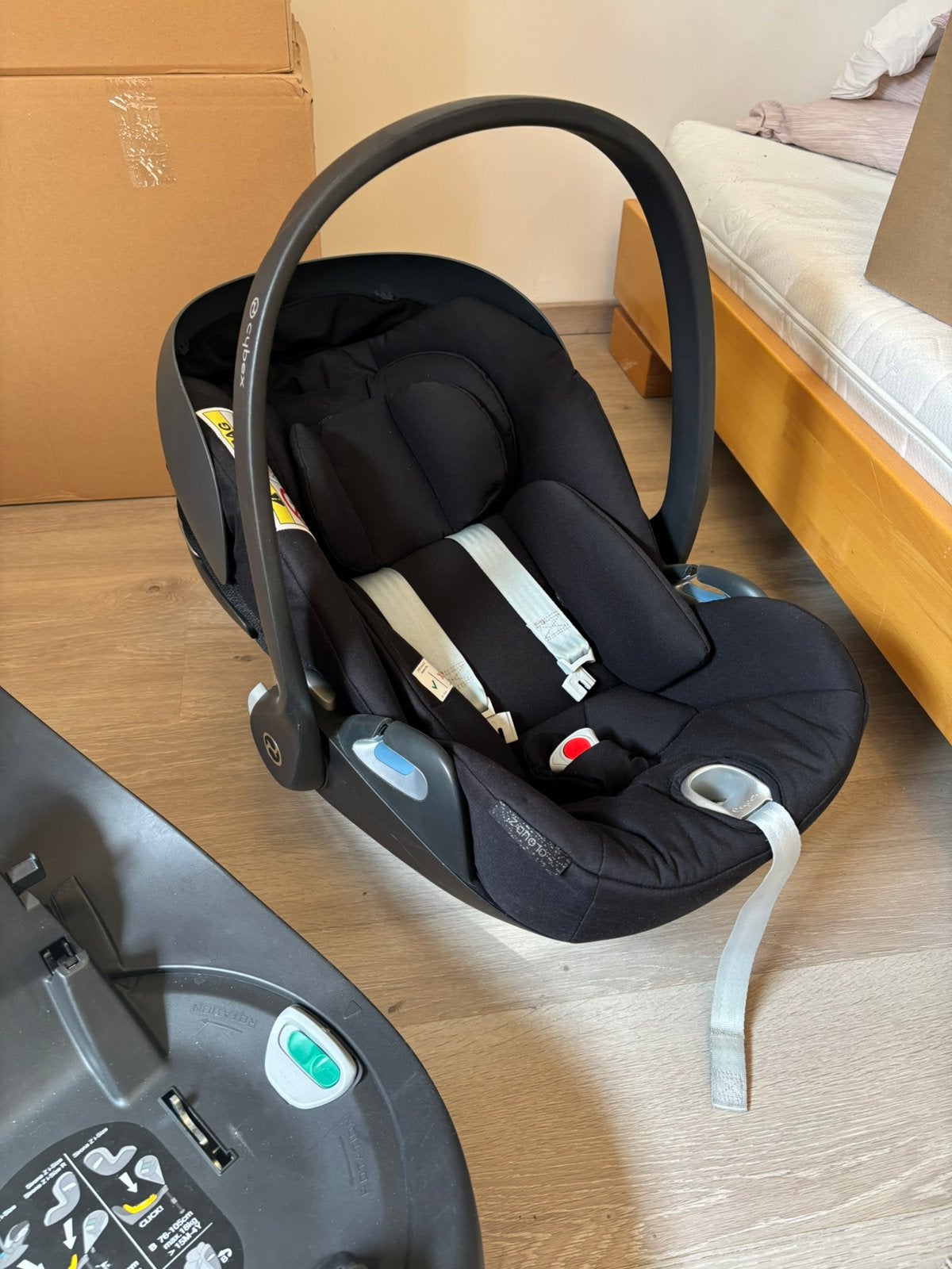 Maxicosi et base isofix, Autres marques, Enlèvement, Utilisé, Protection latérale