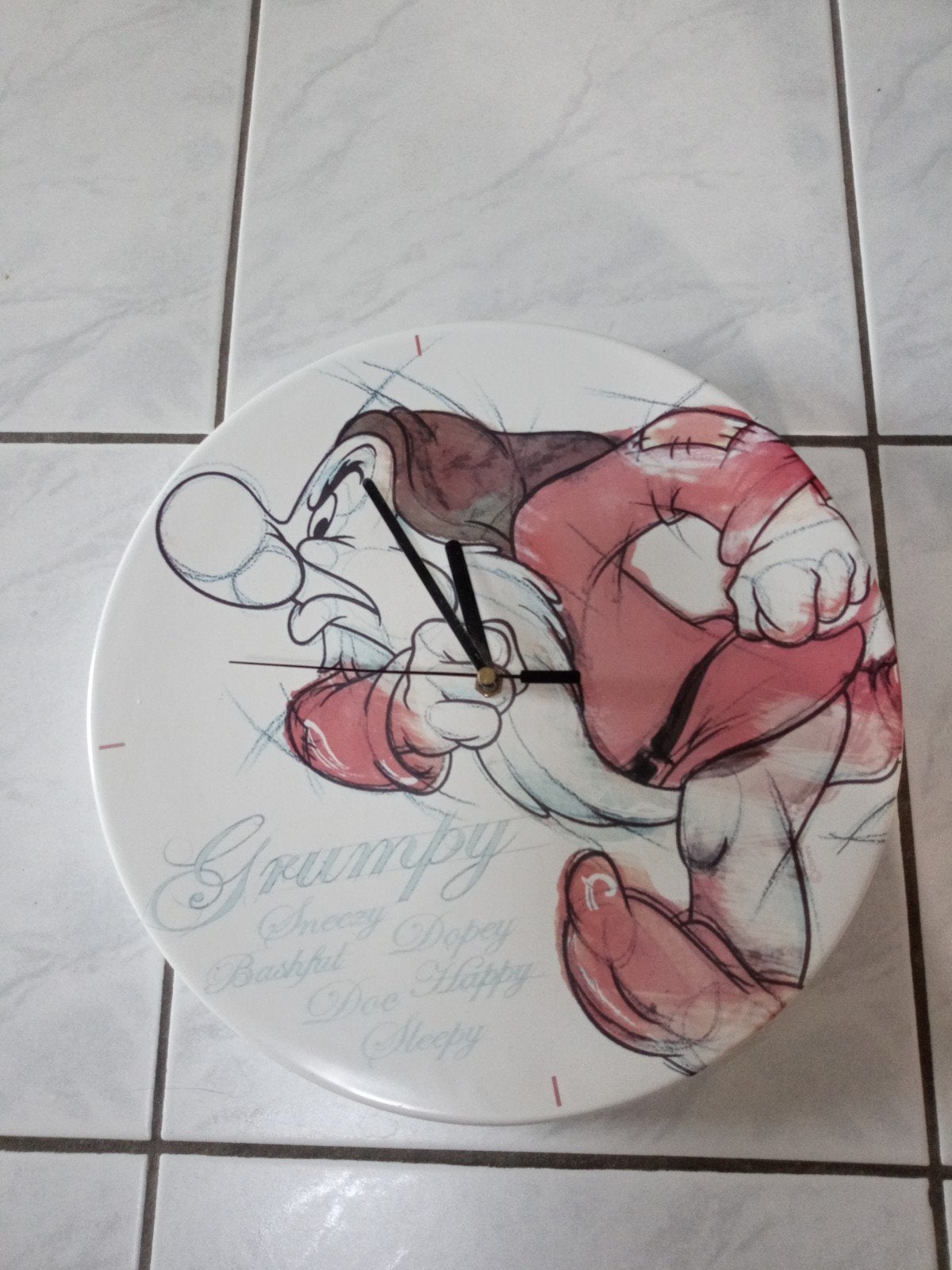 horloge murale disney, Enlèvement ou Envoi, Film