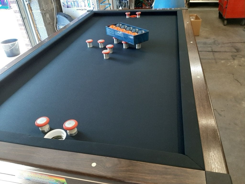 Biljarts en voetbaltafels., Sport en Fitness, Ophalen, Zo goed als nieuw, Biljarttafel