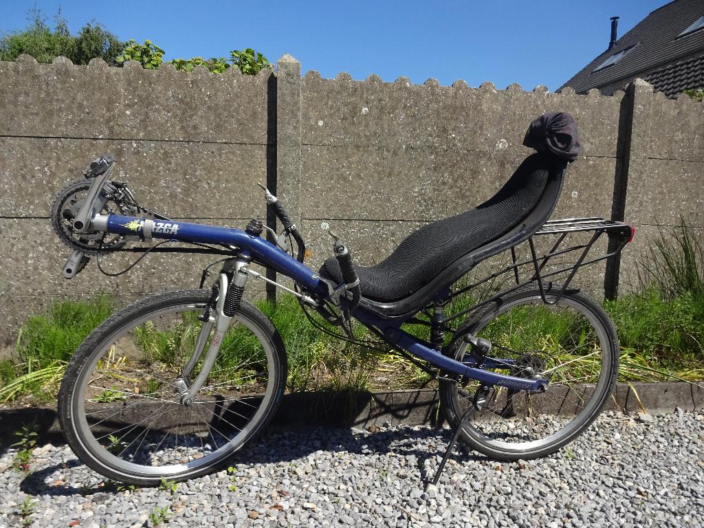 ligfiets Nasca Pioneer met onderstuur, Ophalen, Velgrem, Onderstuur