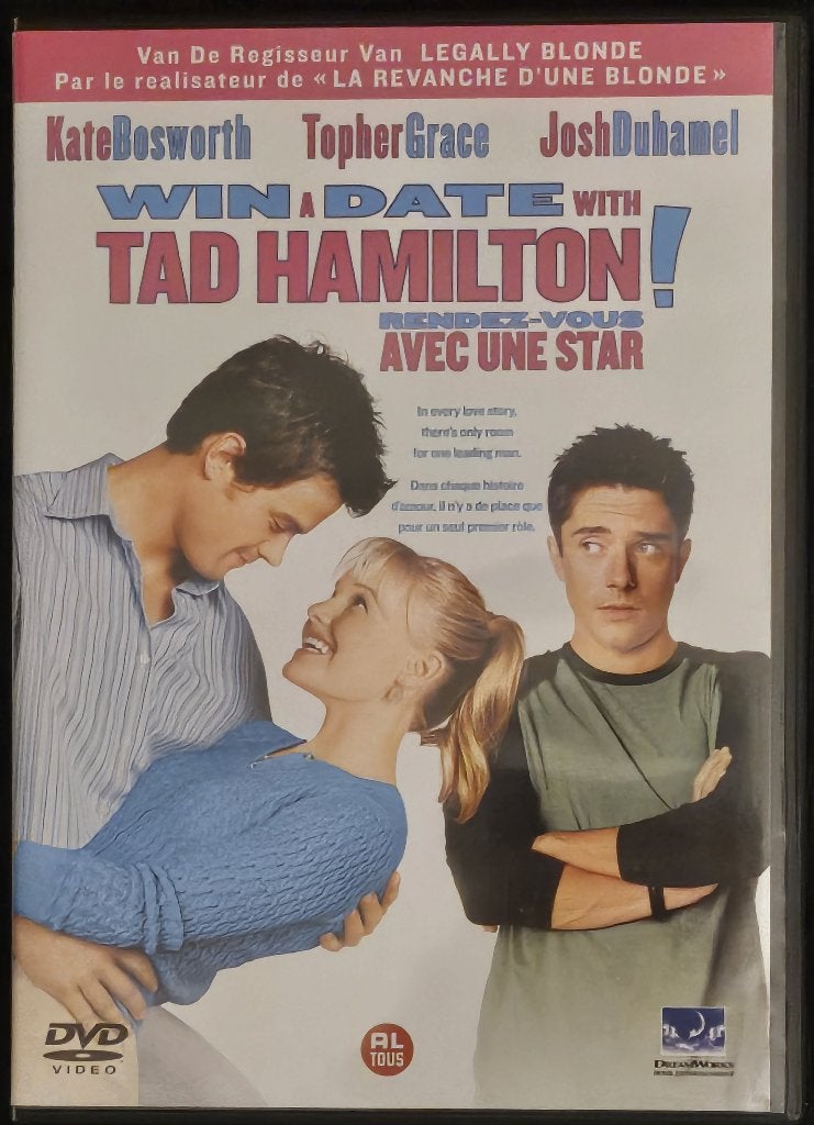 Win a Date with Tad Hamilton (2004), CD & DVD, DVD | Comédie, Enlèvement ou Envoi, Comme neuf, Comédie romantique
