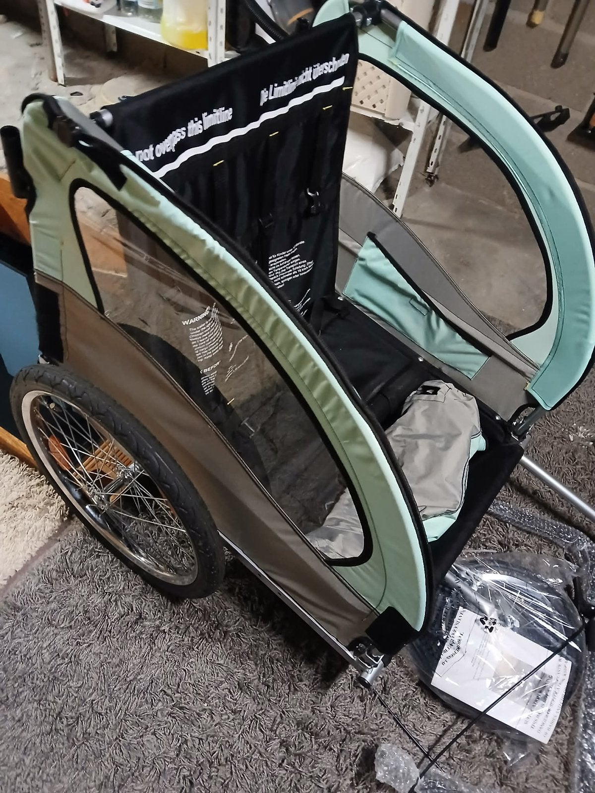 Fietskar, Ophalen, Zo goed als nieuw