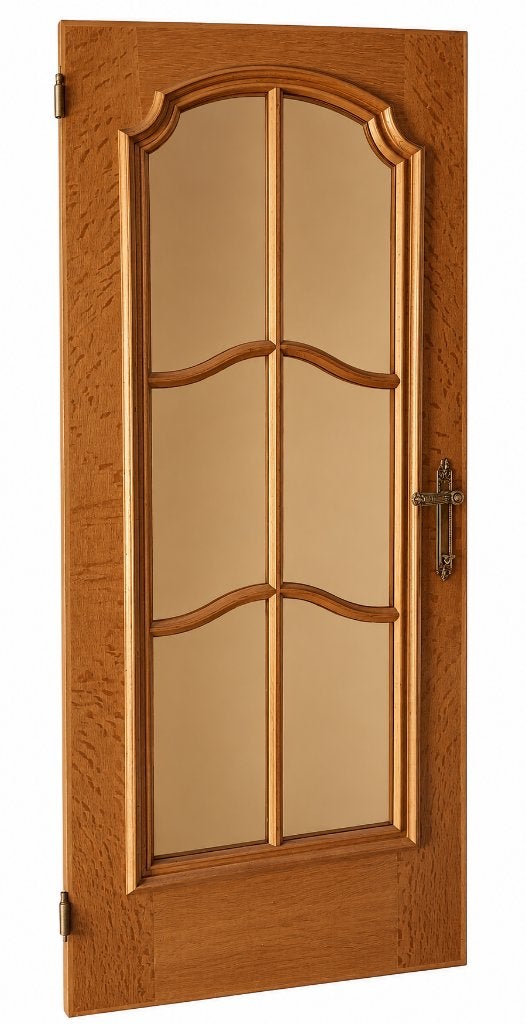 Porte intérieure avec verre teinté, Enlèvement, Utilisé