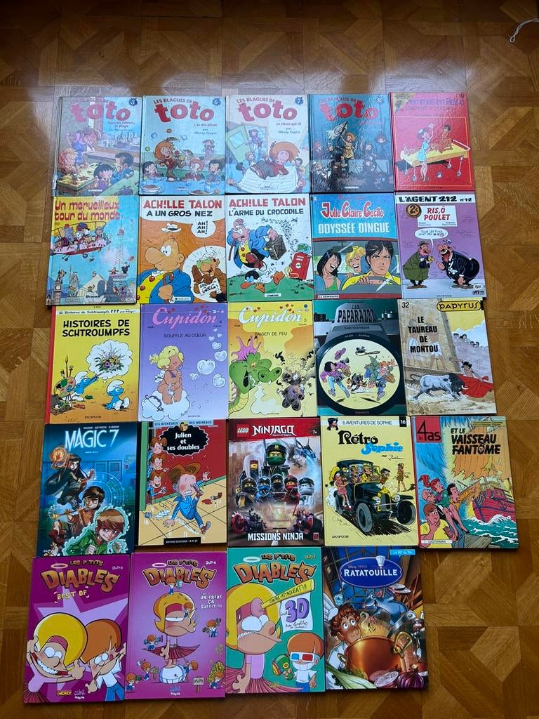 Lot de bd, Livres, BD, Enlèvement ou Envoi, Comme neuf