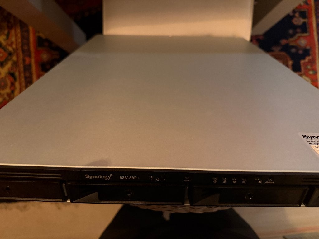 Synology RS815RP+ (6GB RAM), Computers en Software, Ophalen of Verzenden, Zo goed als nieuw
