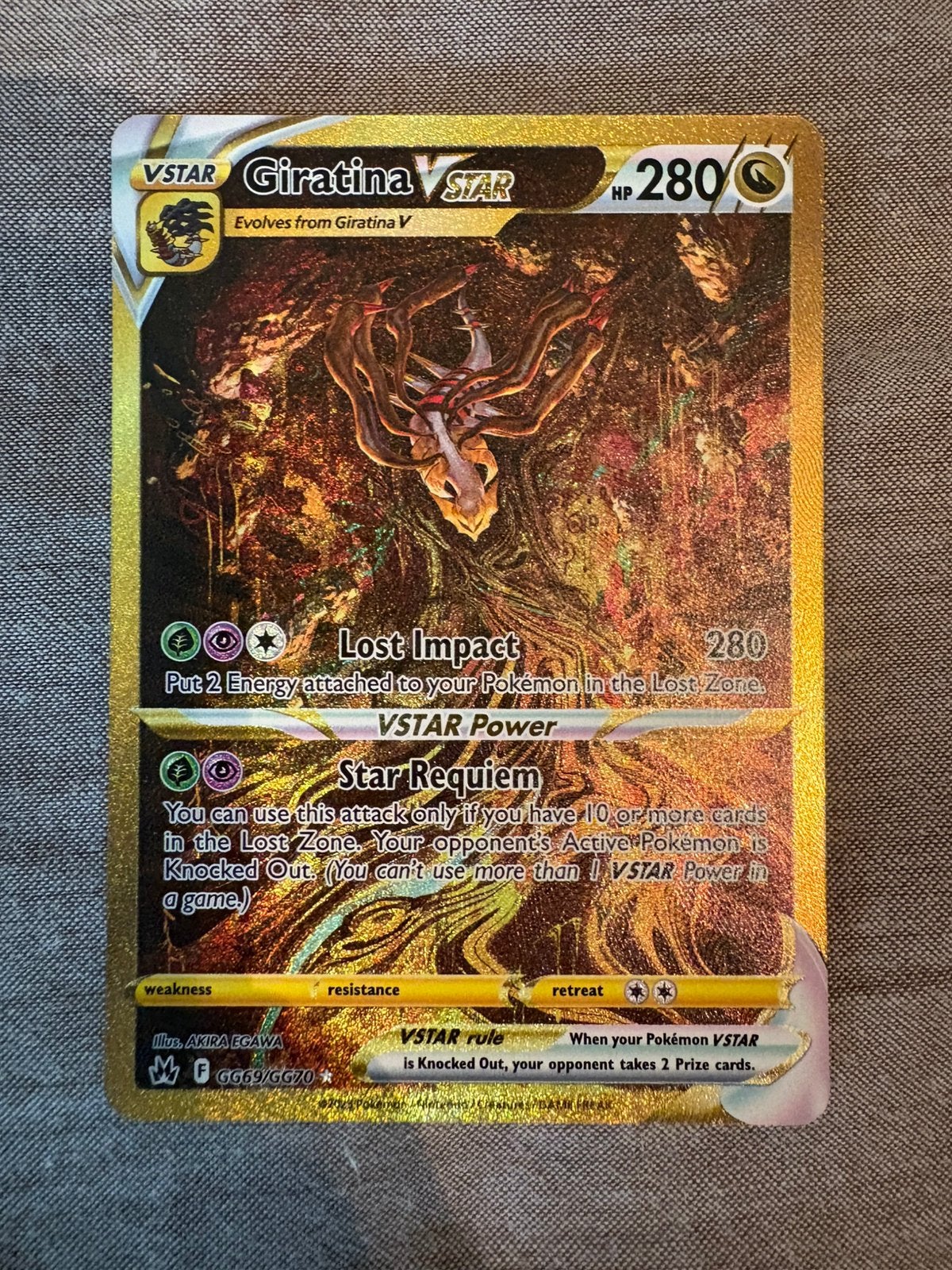 Giratina VSTAR GG69/GG70 - Crown Zenith - Pokémon, Ophalen of Verzenden