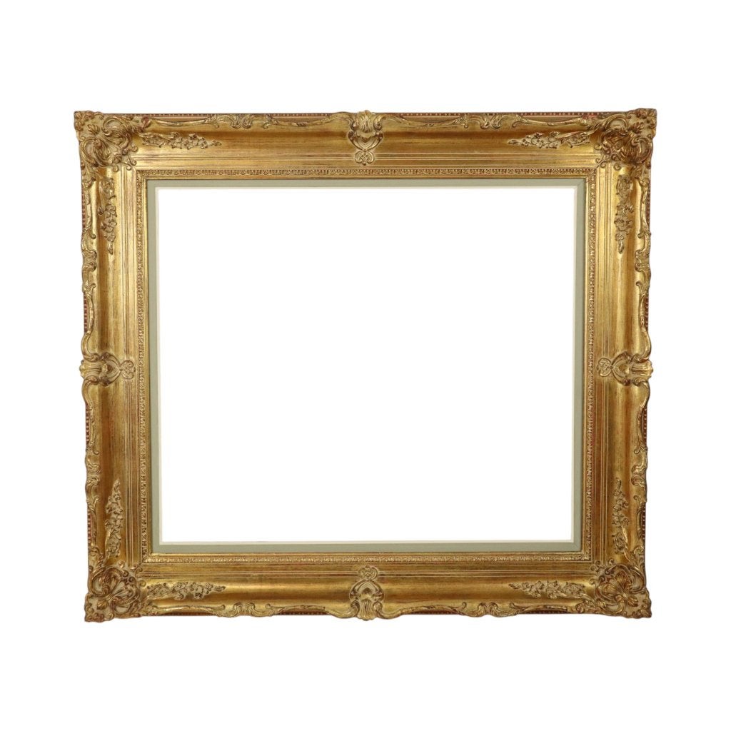 Prachtige Grote Houten Barok Stijl Lijst Klassiek 94x84cm, Maison & Meubles, Accessoires pour la Maison | Cadres, Utilisé, 75 cm ou plus