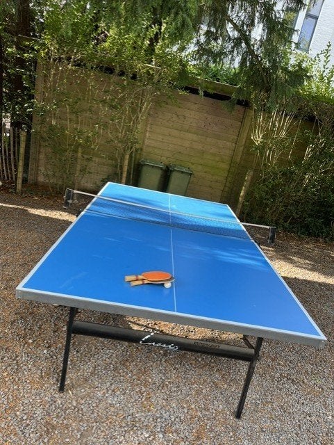 Table de ping-pong d'extérieur Decathlon, Sports & Fitness, Ping-pong, Enlèvement, Utilisé, Table d'extérieur, Pliante