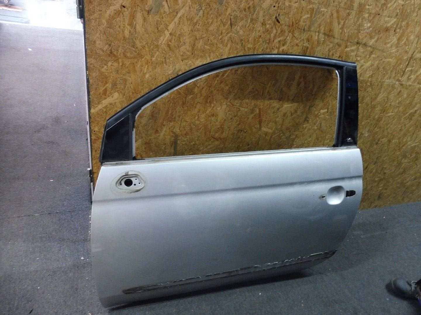Fiat 500 lichtgrijs deur links portier, Gebruikt, -, Deur, -
