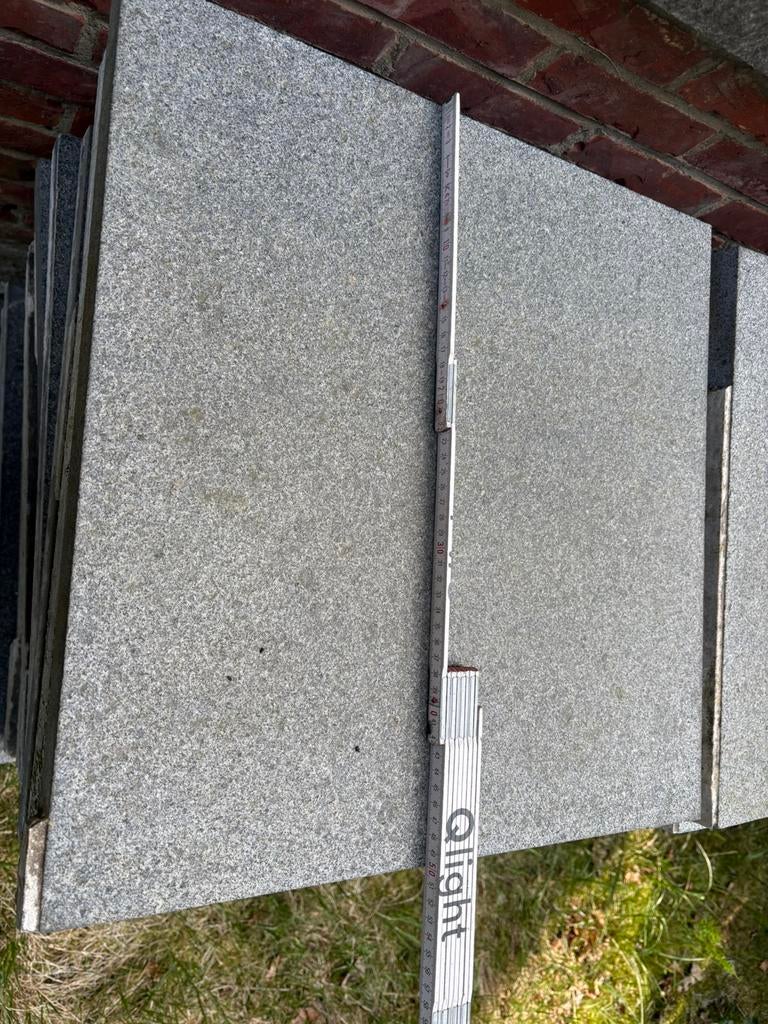Geaniet tegels, Doe-het-zelf en Bouw, Steigers, Ophalen, Zo goed als nieuw
