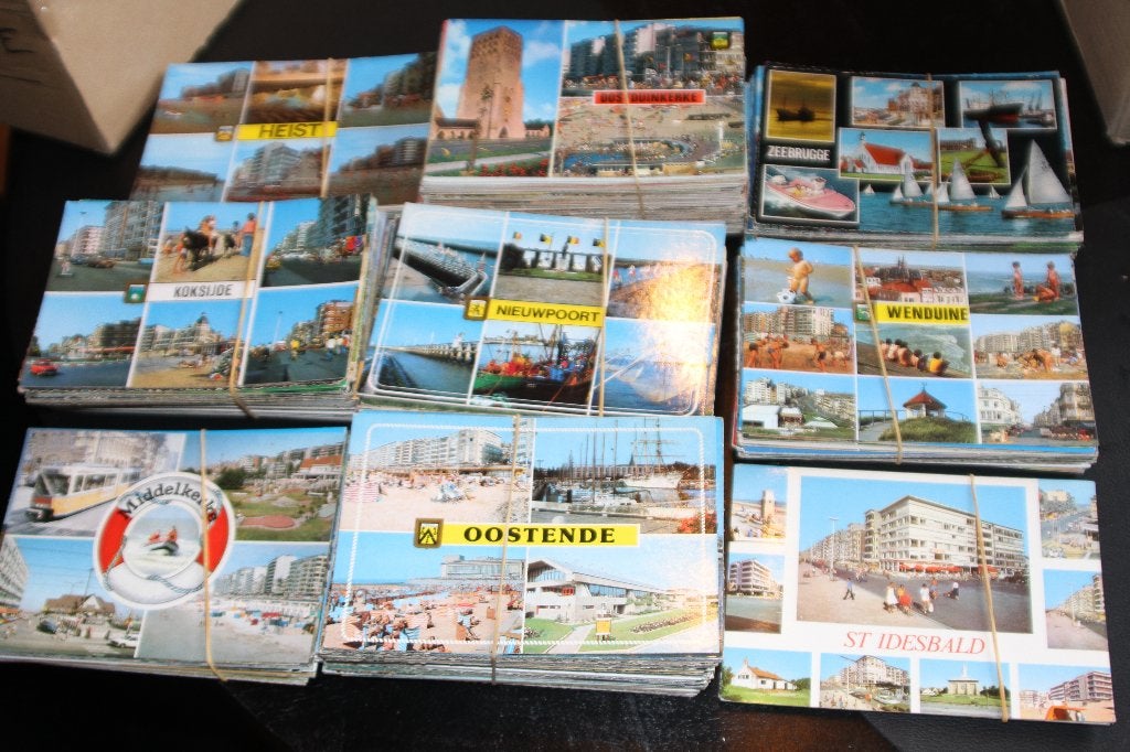 Postkaarten kust, Verzamelen, Postkaarten | België, Gelopen, 1960 tot 1980, Ophalen of Verzenden