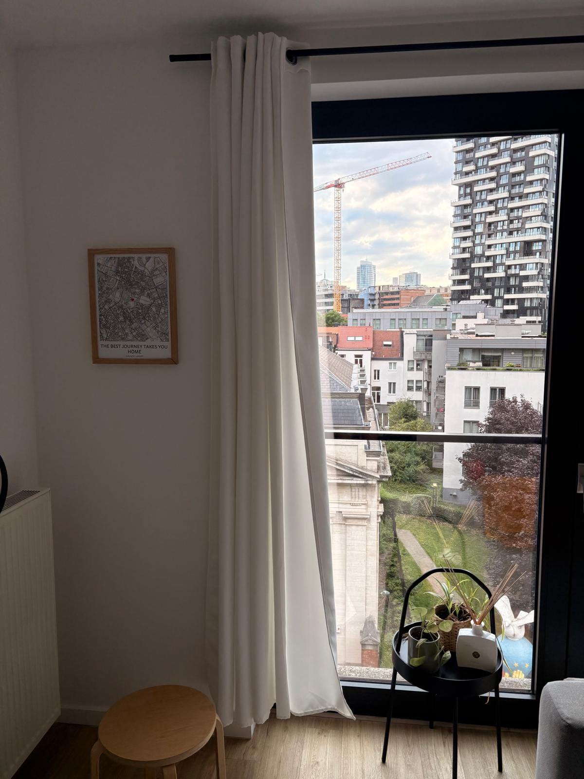 rideaux blancs, Comme neuf, Enlèvement, Rideau, Blanc