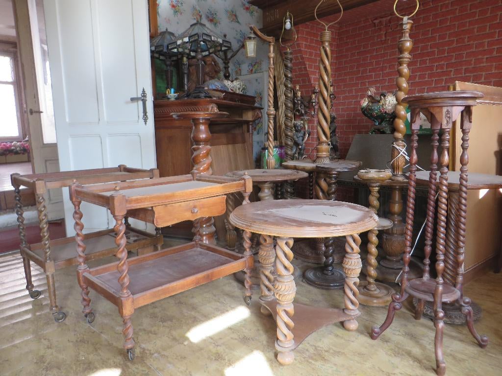 verzameling getorst gedraaid hout, Enlèvement, Utilisé, Bois