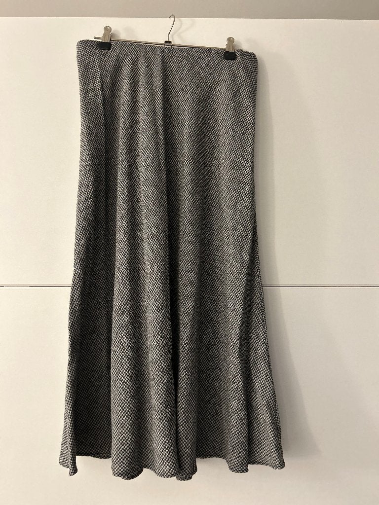 Mango zwarte rok met witte print, Mango, Meerkleurig, Nieuw, Ophalen of Verzenden
