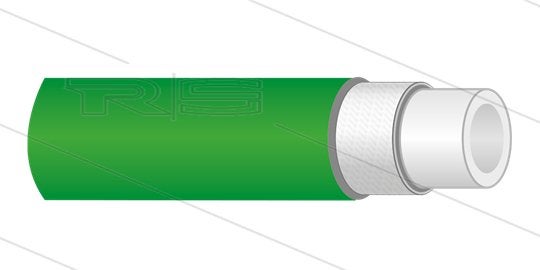 Titan-Slide Carwash Hogedrukslang per meter 1/4 inchgroen, Envoi