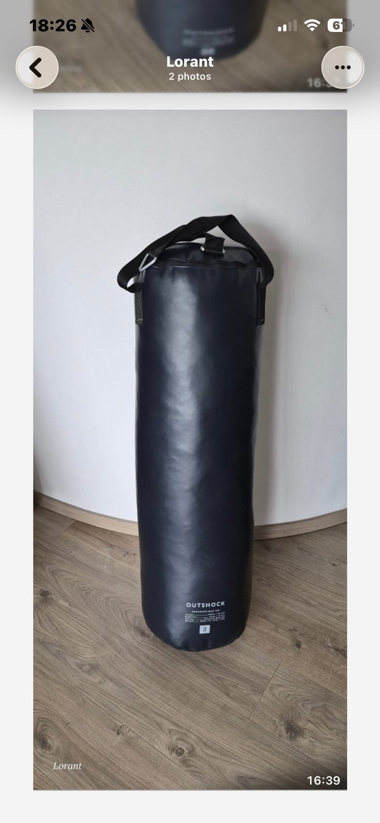 Sac de boxe, Enlèvement, Comme neuf, Sac de boxe