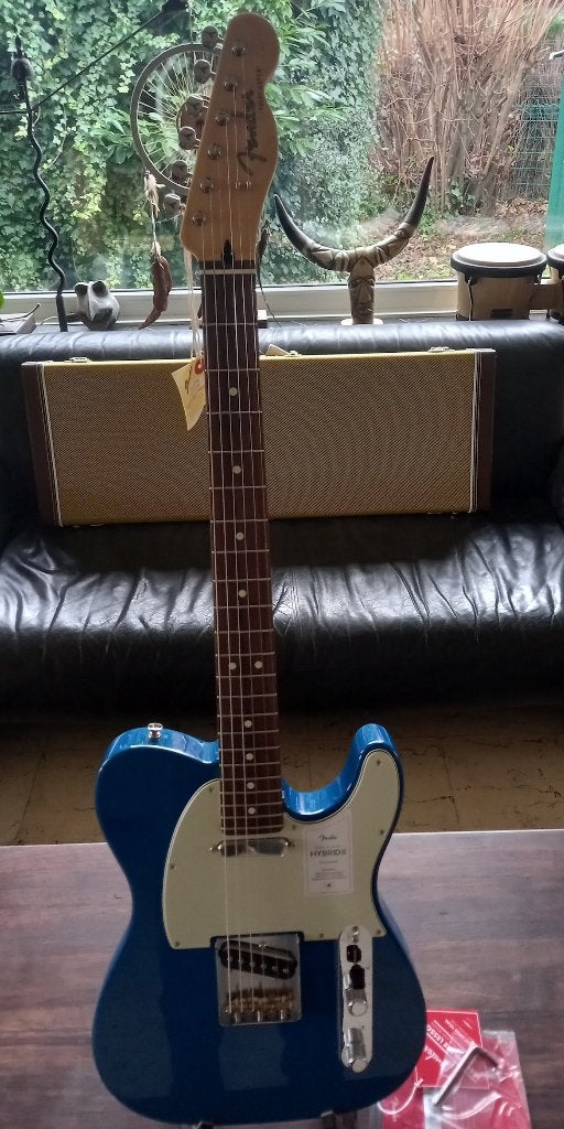 Neuve: Fender Japan Telecaster Blue Hybrid 2 RW, Muziek en Instrumenten, Snaarinstrumenten | Gitaren | Elektrisch, Ophalen of Verzenden