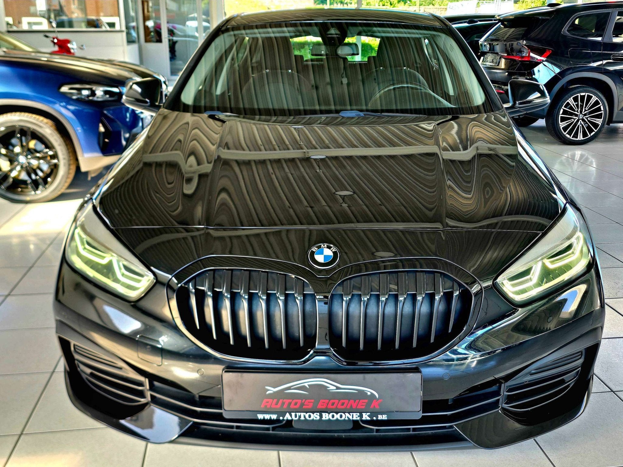 BMW 118 / Led lichts / APPLE+Android / DAB radio / Garanti, Auto's, BMW, 1 Reeks, Gebruikt, Lichtsensor, Zwart