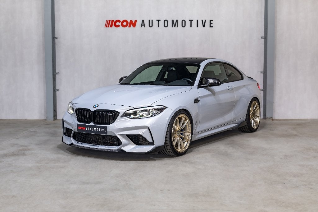 BMW F87n M2 CP - EDELWEISS | CARBON | NAVPRO | CAMERA | LED, Autos, BMW, Cuir, Argent ou Gris, Euro 6, Entreprise