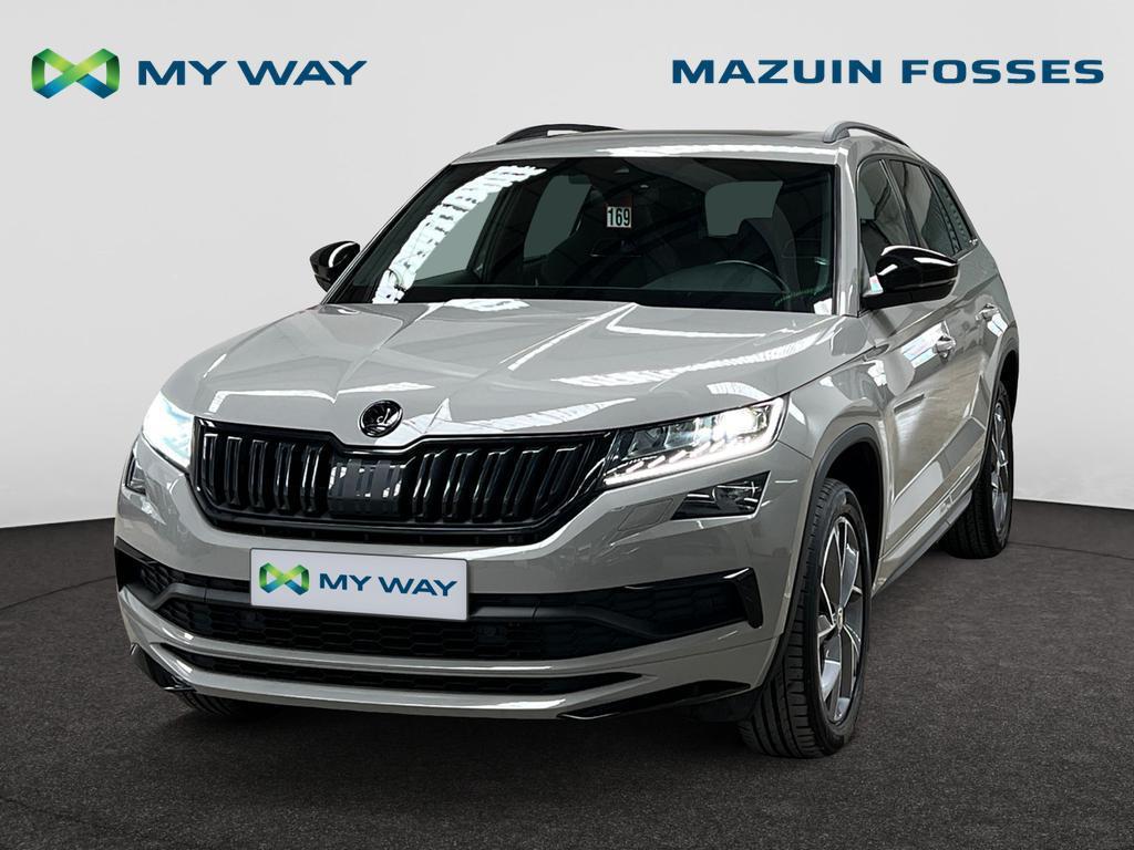 Skoda Kodiaq Kodiaq 1.5 TSI ACT Sportline II 7pl. DSG, Auto's, Skoda, Automaat, Airbags, Kodiaq, SUV of Terreinwagen