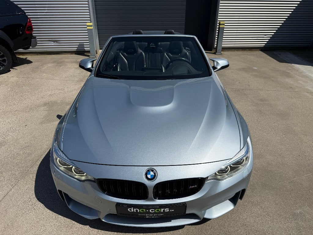 M4 Cabrio 3.0  Drivelogic / CARBON | Belgische wagen | BTW, Auto's, BMW, Automaat, Achterwielaandrijving, 203 g/km, Zilver of Grijs