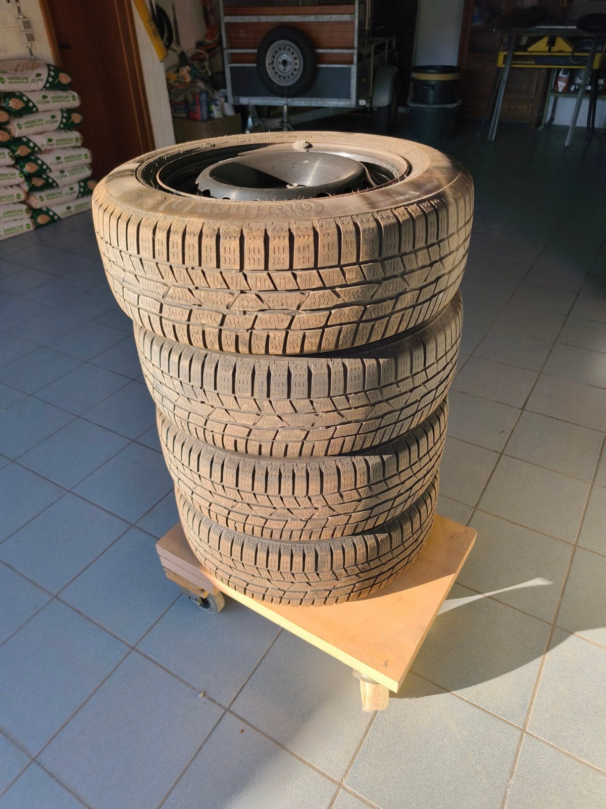 Roue hiver Renault Mégane, Autos : Pièces & Accessoires, Pneus & Jantes, 15 pouces, Pneus et Jantes, Pneus hiver, Véhicule de tourisme
