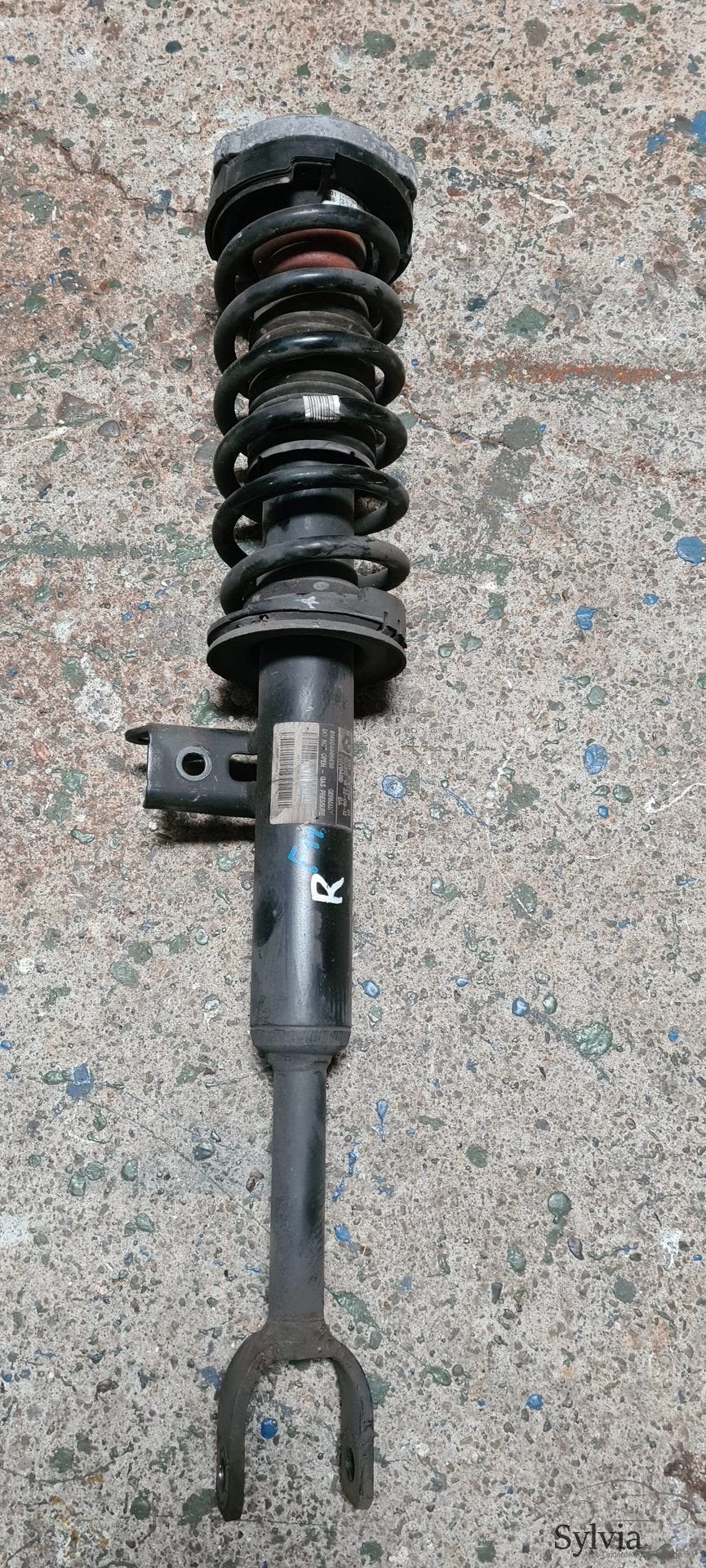 Veerpoot rechts voorzijde schokdemper BMW 5 serie F10 F11 67, -, Utilisé, -, -