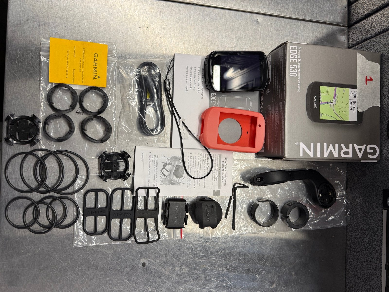 Garmin Edge 530 sensor bundle, Fietsen en Brommers, Ophalen of Verzenden, Cadanssensor, Zo goed als nieuw