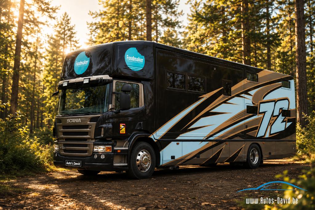 Mobil-home Scania P360 DB4X2MNB Reydams Rey 6 personnes, Caravanes & Camping, Camping-cars, Entreprise, jusqu'à 6, Modèle Bus ou Fourgon aménagé