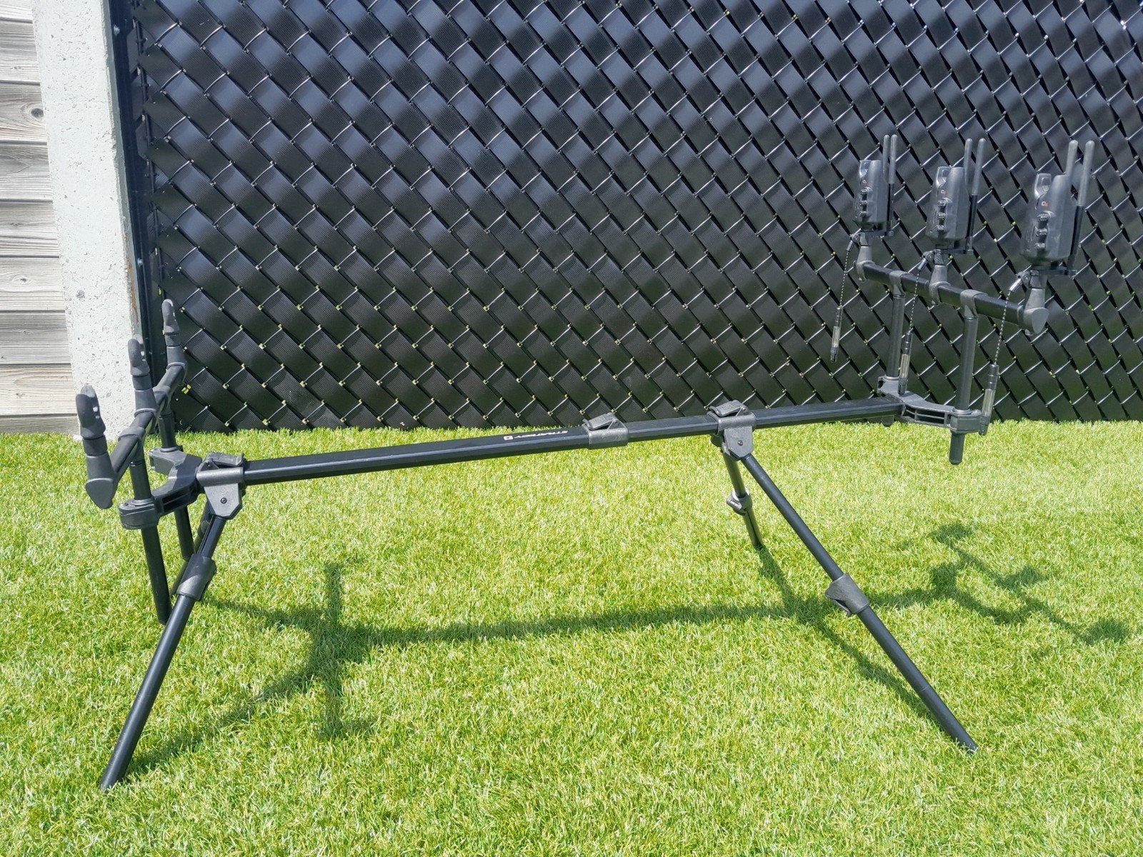 Complete 3rods Rodpod, Watersport en Boten, Hengelsport | Karpervissen, Zo goed als nieuw, Complete set, Ophalen