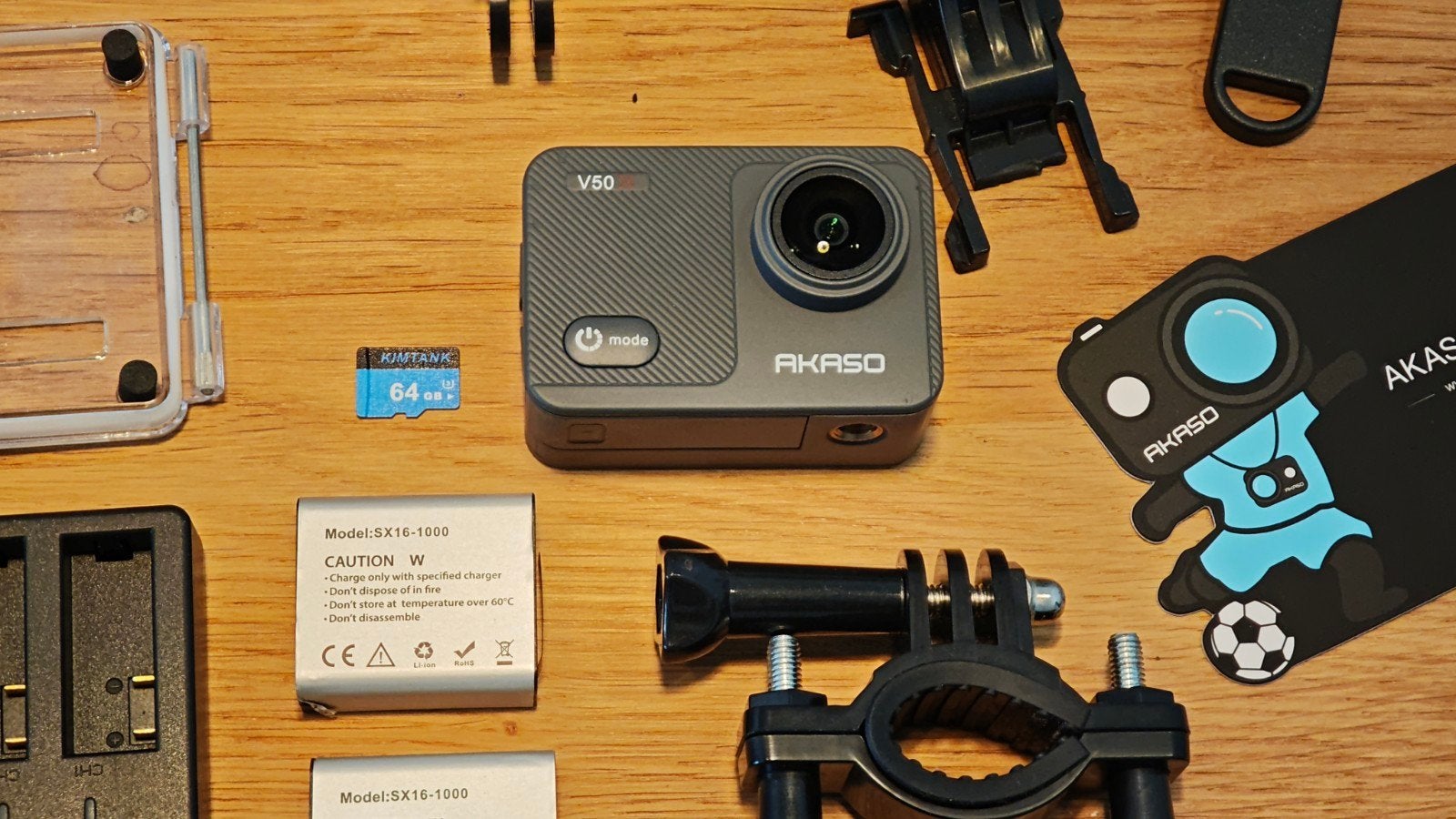 Akaso v50x actiecamera, Audio, Tv en Foto, Actiecamera's, Ophalen of Verzenden