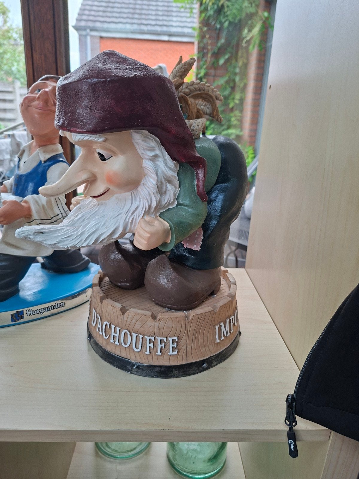 Brasserie D'Achouffe La Chouffe Statue de lutin, Collections, Marques & Objets publicitaires, Enlèvement ou Envoi, Neuf, Panneau publicitaire