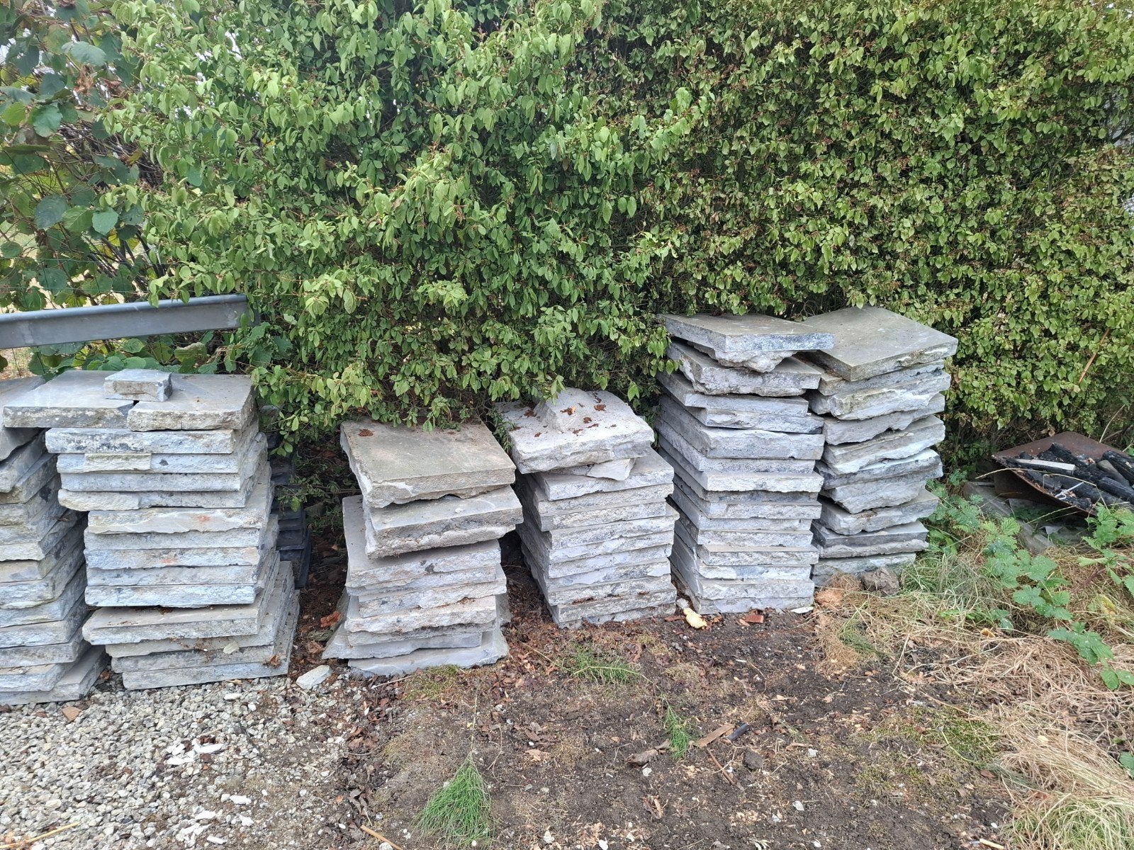 carreaux de pierre bleue de 40 cm sur 40 cm, Bricolage & Construction, Dalles & Carrelages, Enlèvement