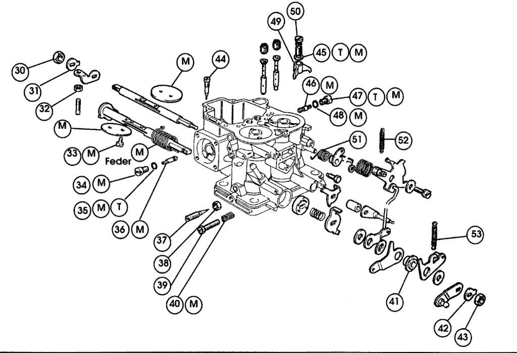 FIAT 124 SPORT COUPE 1400 - KIT DE JOINTS CARBU - NEUF, Envoi, Neuf, Fiat