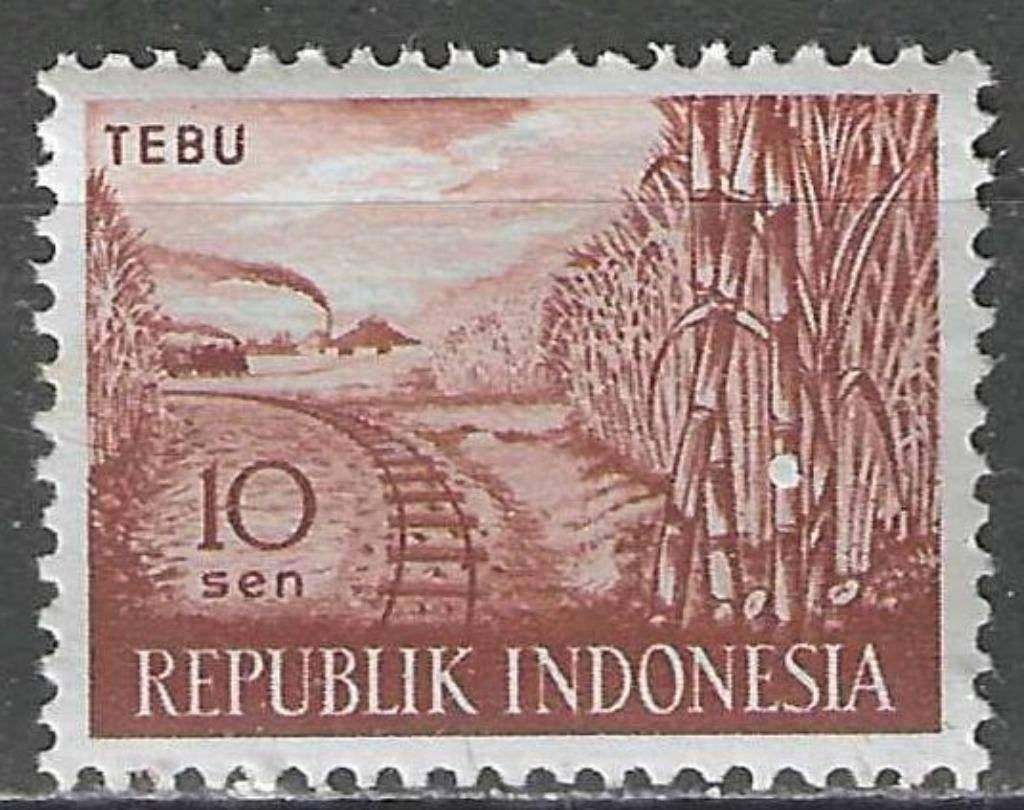 Indonesie 1960 - Yvert 216 - Suikerriet (PF), Postzegels en Munten, Verzenden, Postfris