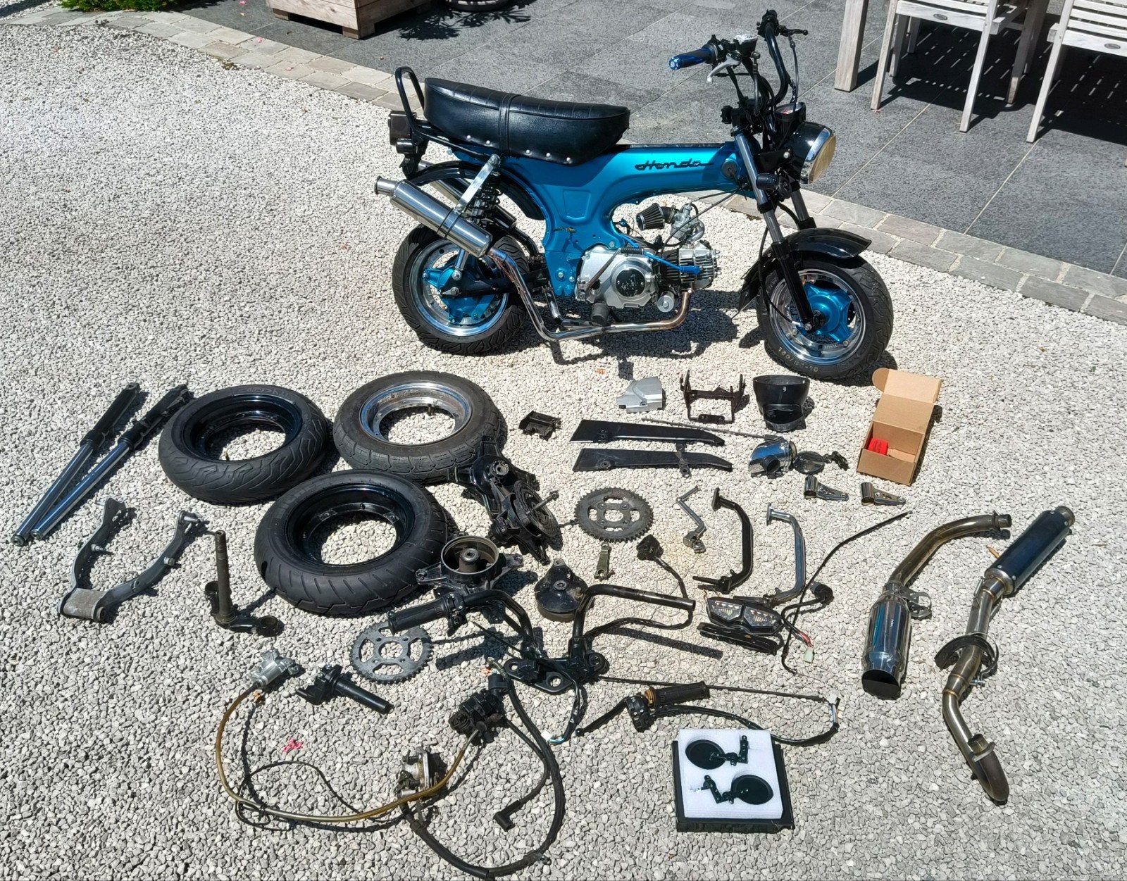 DAX project te koop / ruilen voor Honda Camino, Enlèvement