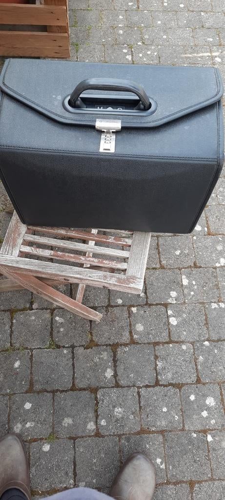 Samsonite pilot case, Bijoux, Sacs & Beauté, Valises, Enlèvement, Comme neuf, Cuir, Clé