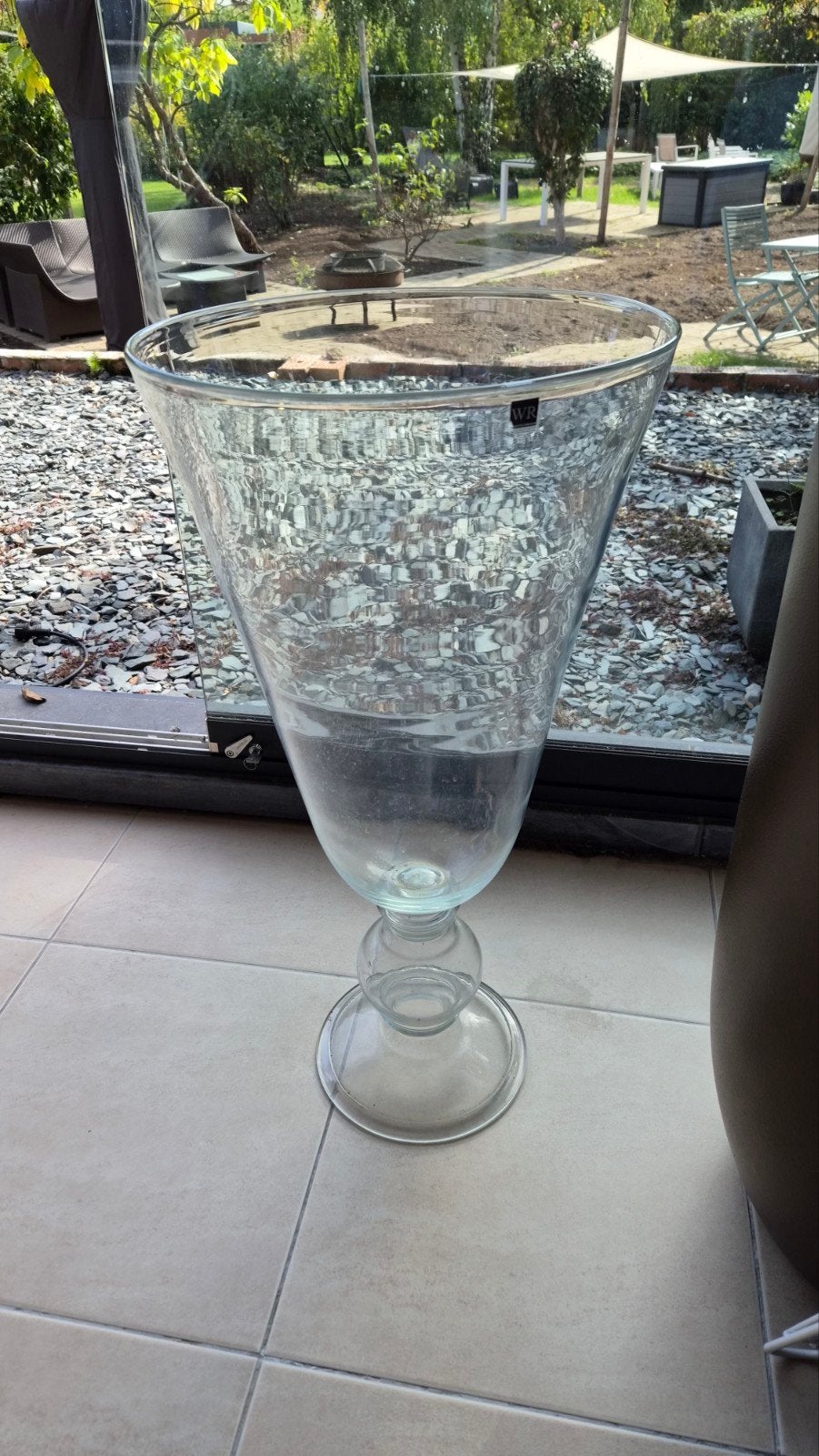 grote glazen vaas, Huis en Inrichting, Ophalen, Glas