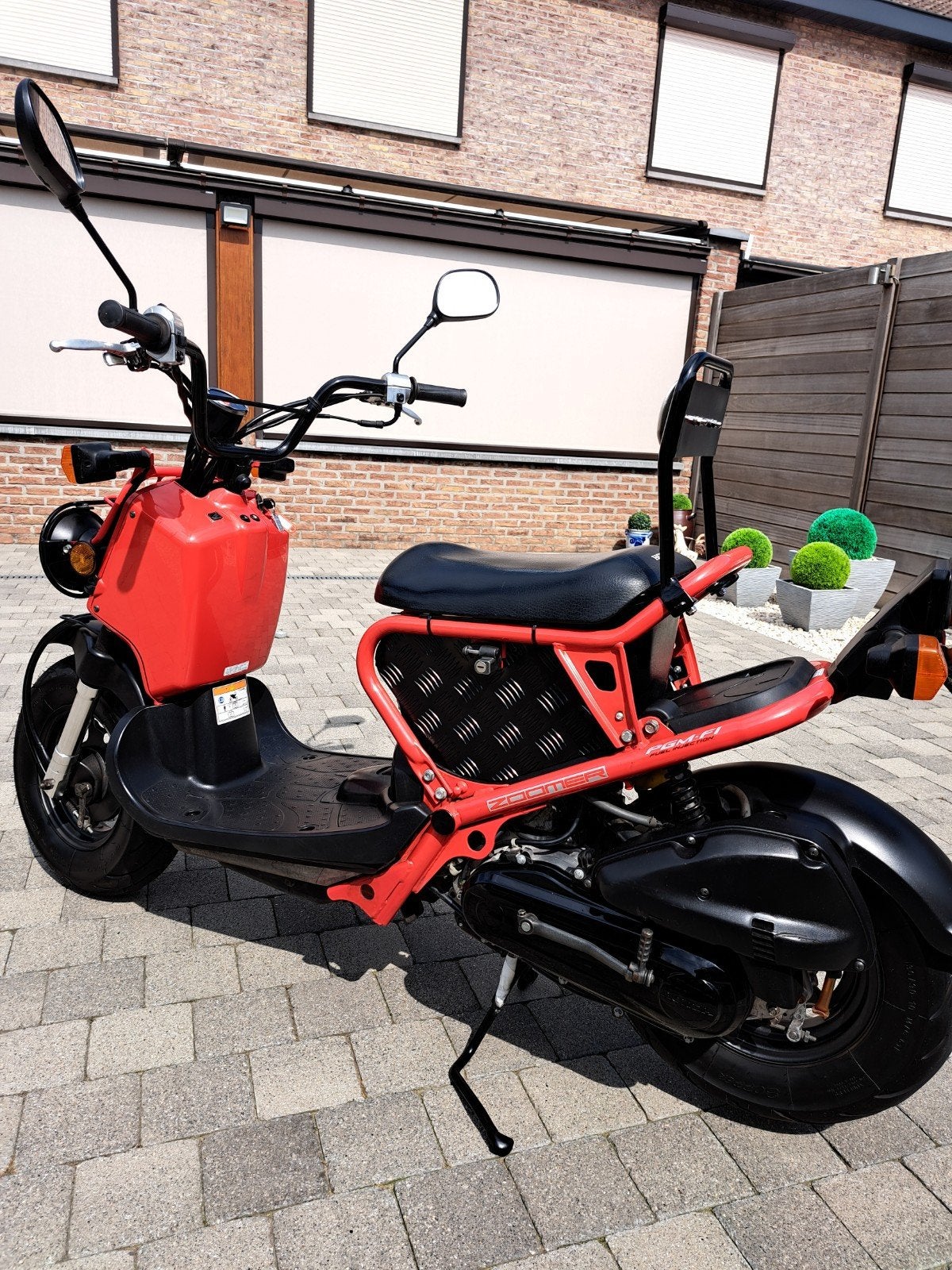 bromfietsen, Ophalen
