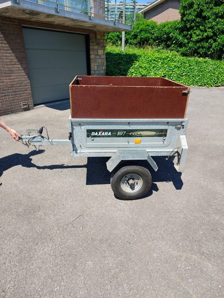 Remorque Daxara 107 bagages, loisirs, bricolage, jardin, Ophalen, Gebruikt