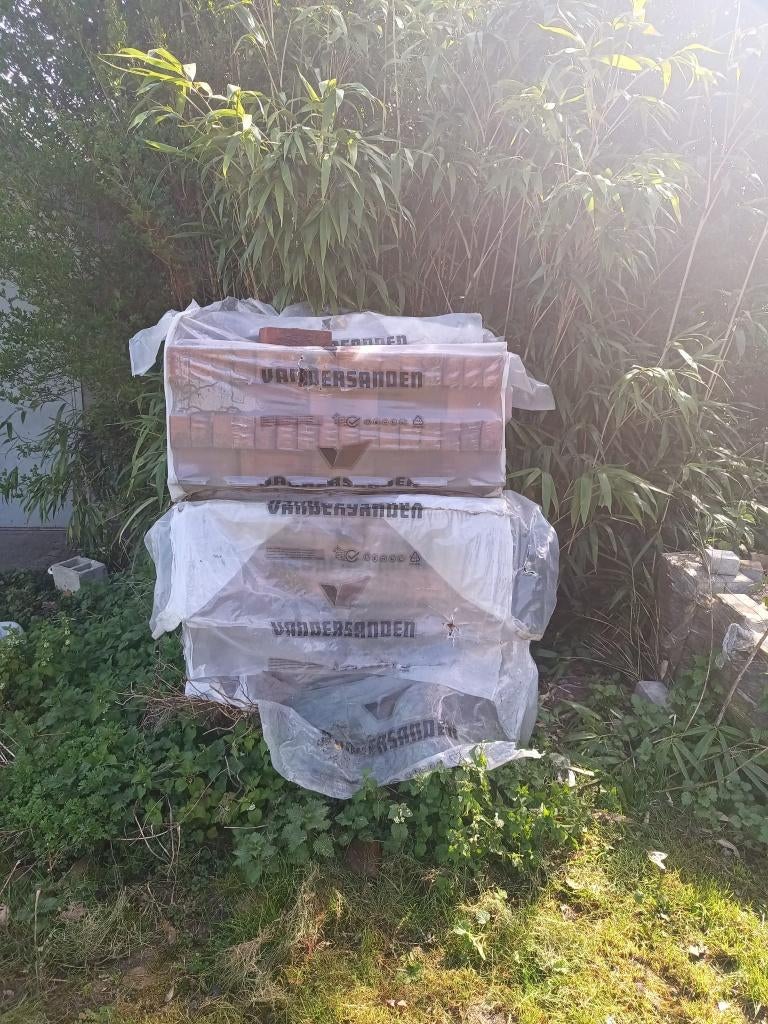 Vandersanden baksteen Salvia Waaldikformaat, Ophalen, Nieuw, Bakstenen