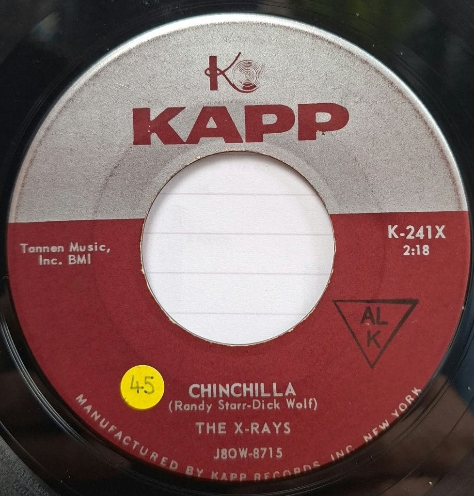 The X-Rays - Chinchilla * Popcorn Oldies*, Gebruikt, Pop, 7 inch, Overige typen