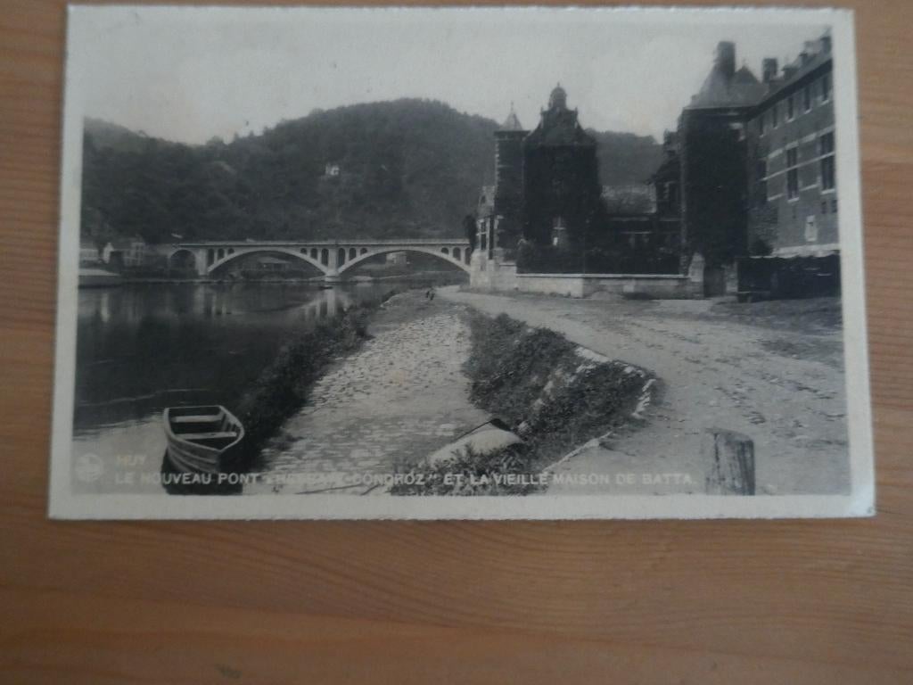 huy le nouveau pont et la vieille maison de Batta, Envoi, Affranchie, Liège