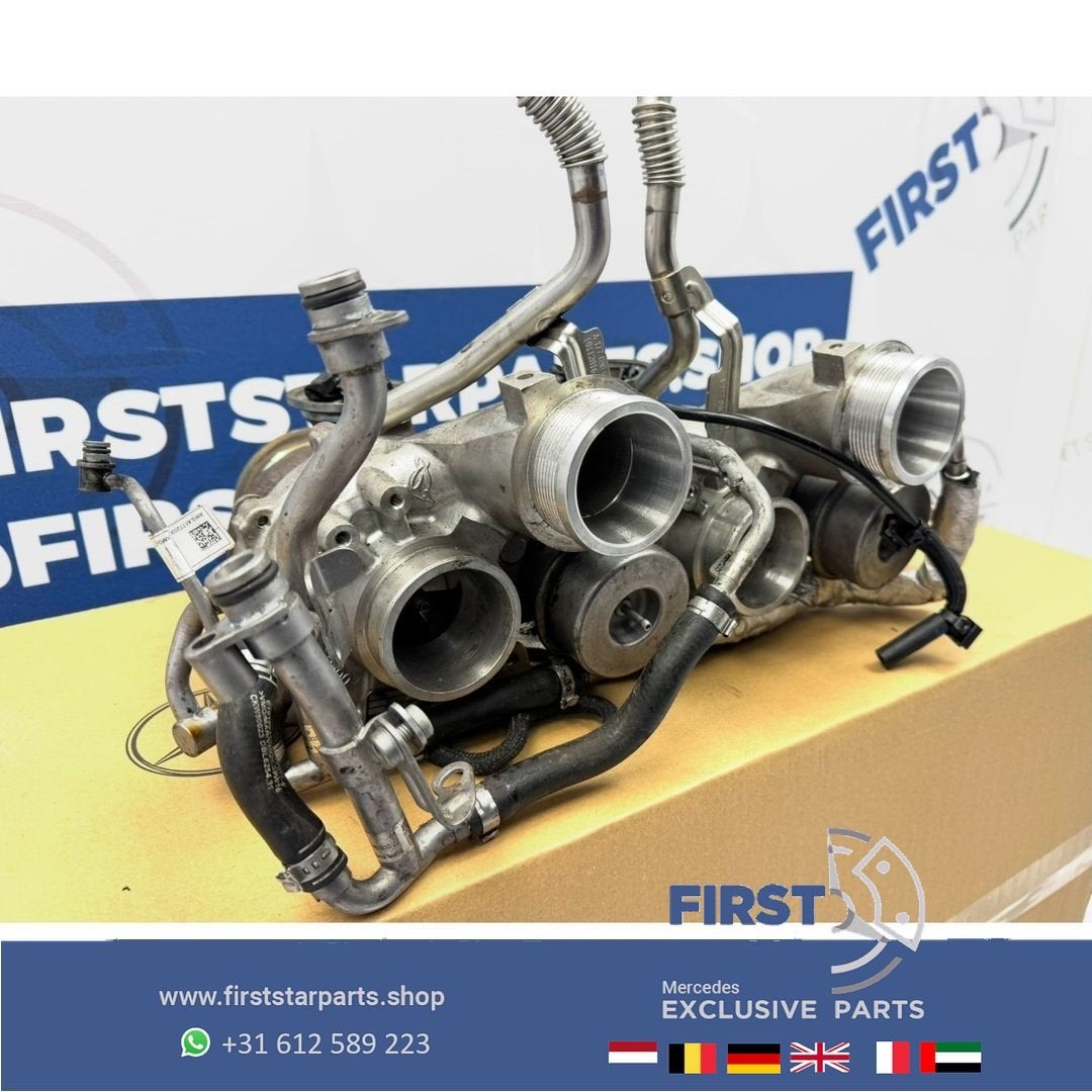 A1770900080 TURBO M177 C63 GLC63 E63 GT63 GTS GTR S63 G63 GL, Utilisé, -, -, Enlèvement ou Envoi