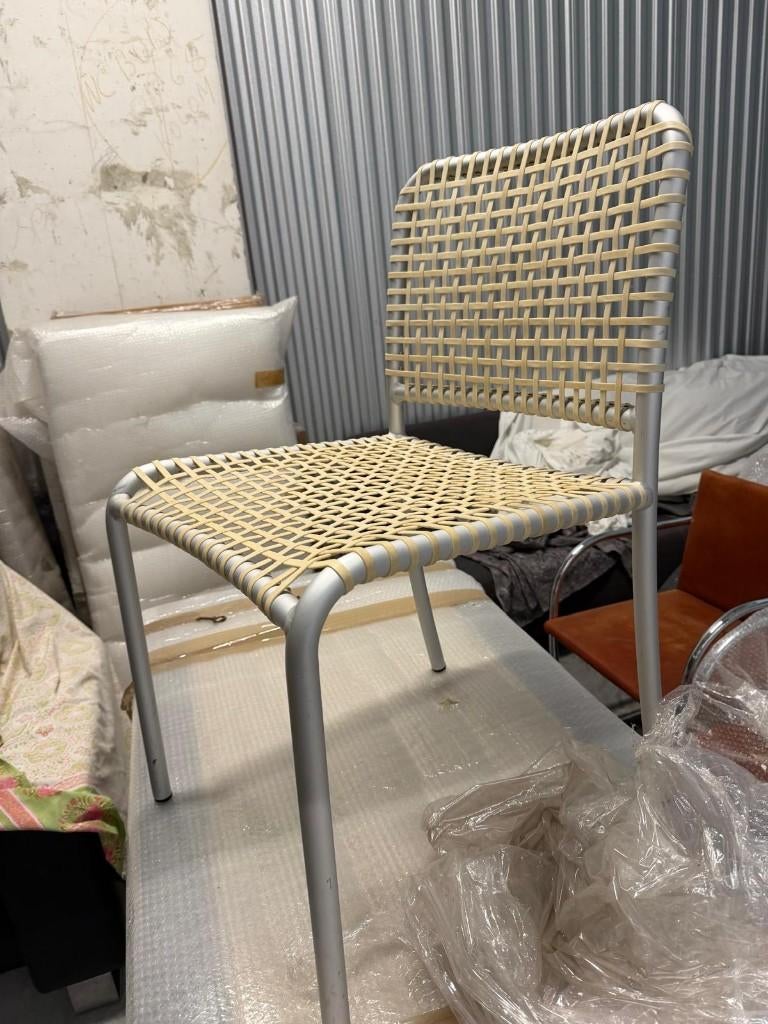 Ensemble de 6 chaises design Gervasoni originales, Maison & Meubles, Chaises, Comme neuf, Cinq, Six Chaises ou plus, Métal, Autres couleurs