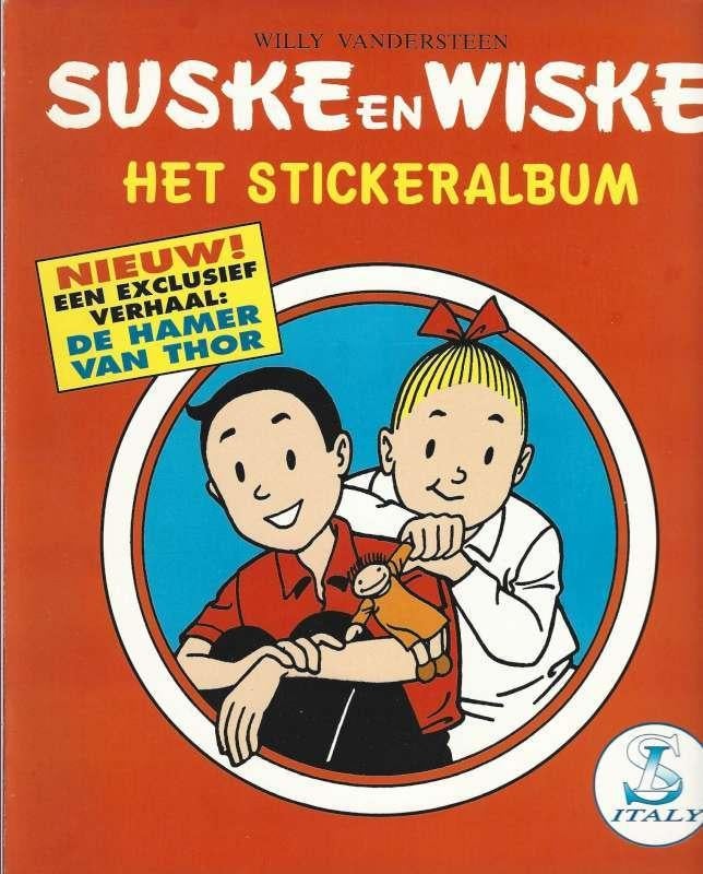 Strip Suske en Wiske - Het Sticker album, Geerts, Paul, Vandersteen, Willy, Complete serie of reeks, Nieuw, Ophalen of Verzenden