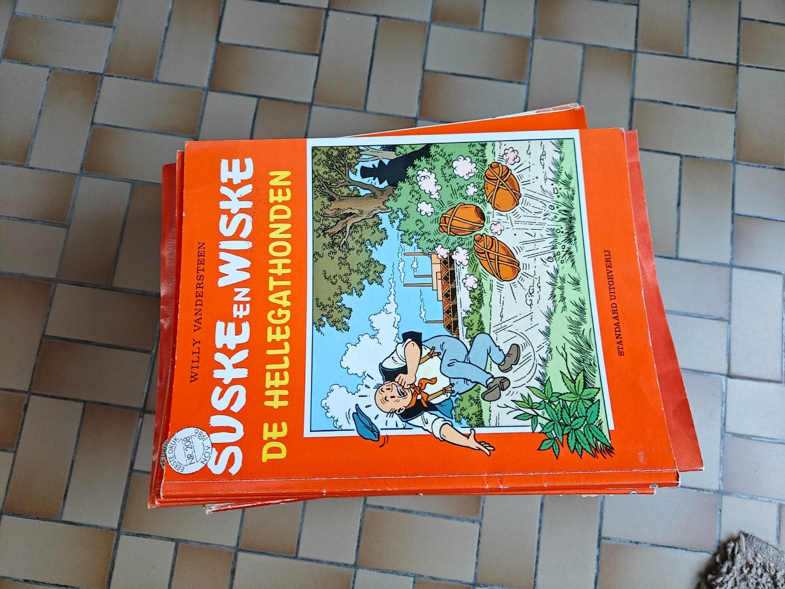 strips Suske en Wiske, Ophalen, Suske en Wiske