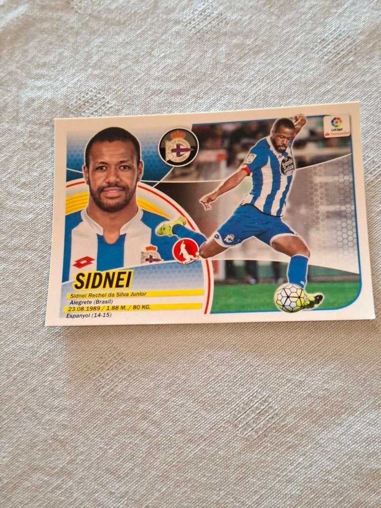 Panini / Sticker / Sidnei / Deportivo la Coruna / 2016-2017, Enlèvement ou Envoi, Neuf, Affiche, Image ou Autocollant