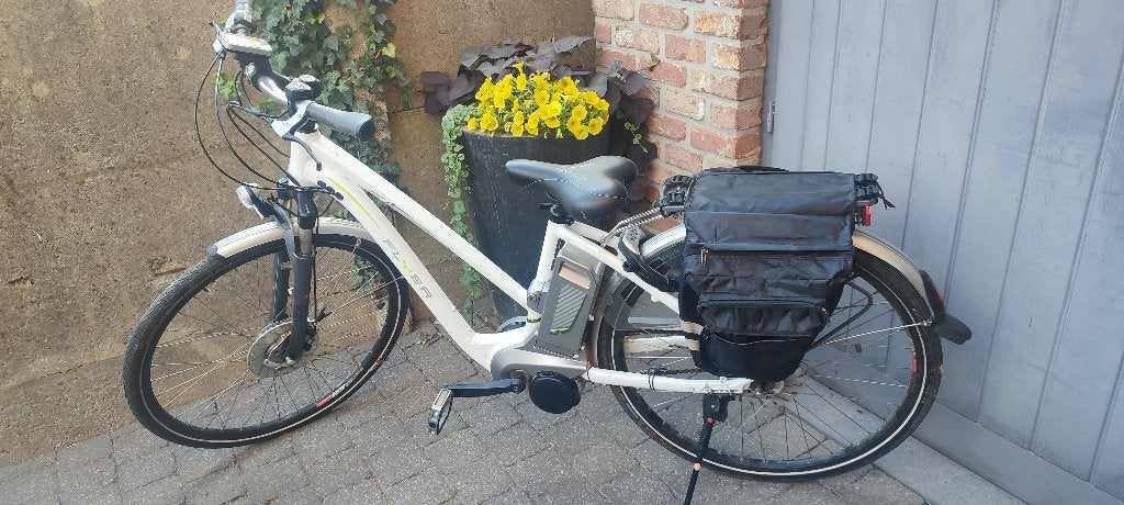 Vélo électrique S Flyer, Autres marques, 47 à 51 cm, 50 km par batterie ou plus, Comme neuf